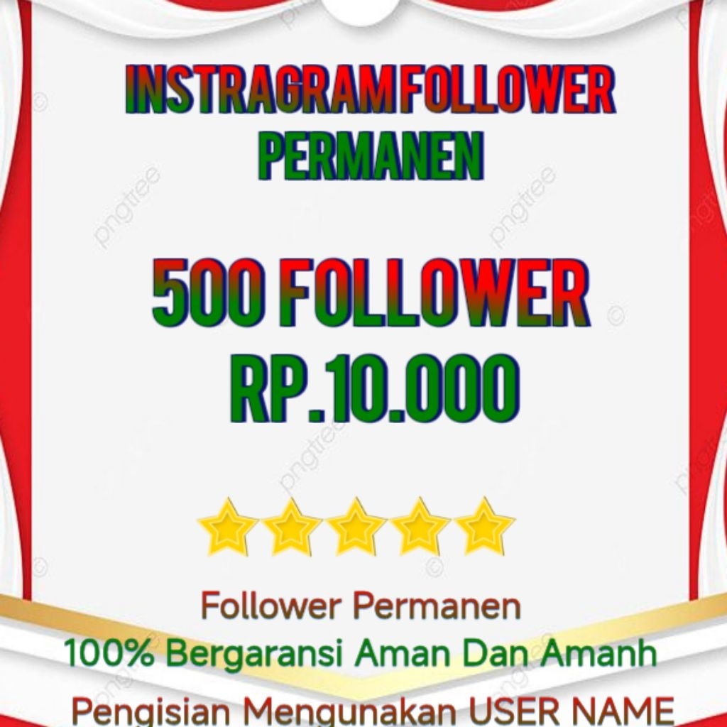 IG FOLLOWER PERMANEN REAL AKUN BERGARANSI PROSES CEPAT DAN AMAN
