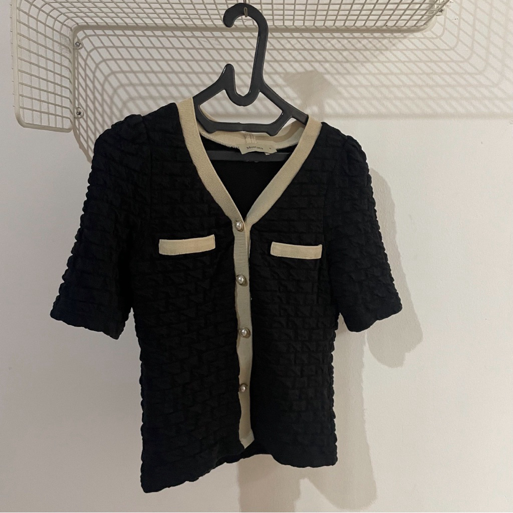 PRELOVED Moscato Textured Knit Top