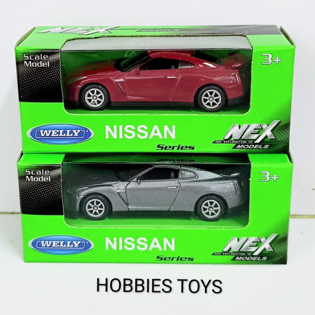 Diecast WELLY NEX 1:60 Nissan GT-R R35