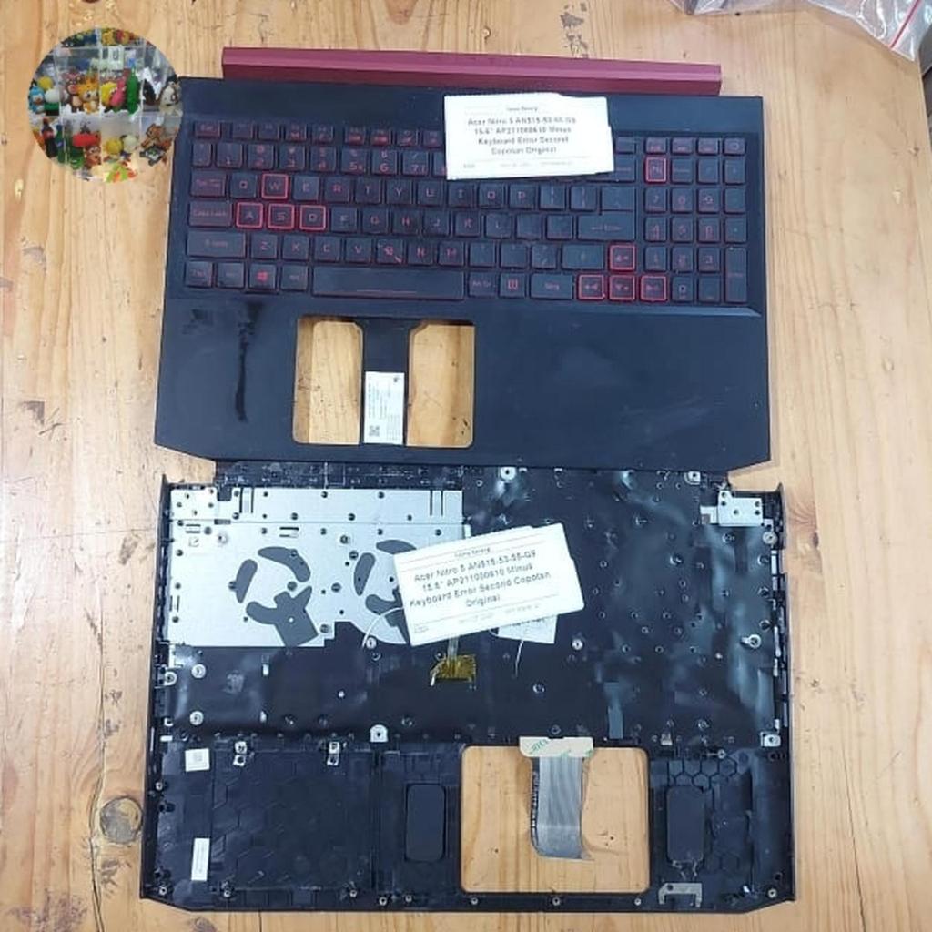 Acer Nitro 5 AN515-53-55-G9 15.6" AP211000610 Minus Keyboard Error Second Copotan Original