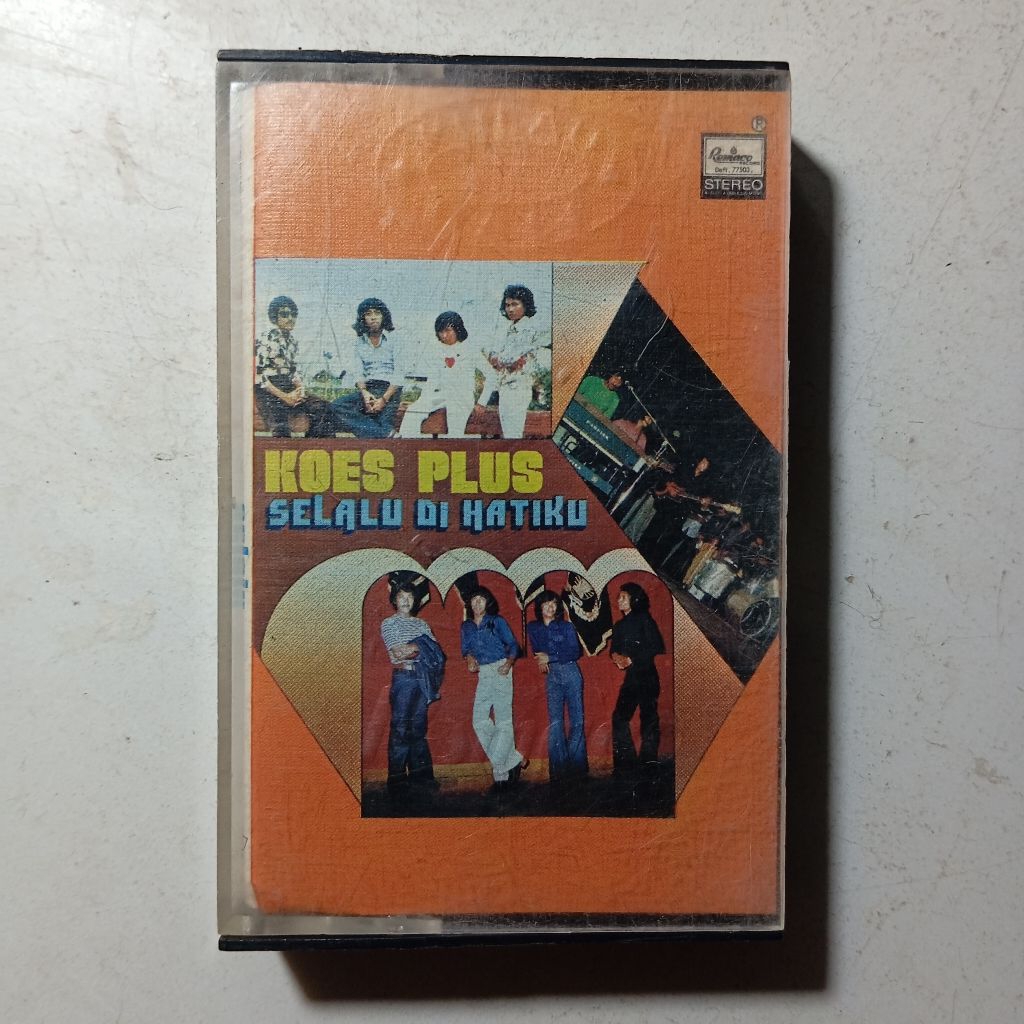 Kaset Koes Plus + Dara Puspita Selalu Dihatiku / remako cassette/mulus