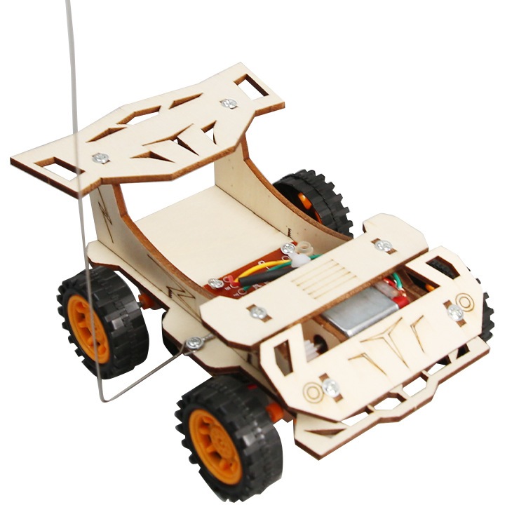 BESTPROMO Mainan Edukasi Sains Interaktif DIY Hadiah Mobil Remot RC Remote Car Sport Tamiya Rakit