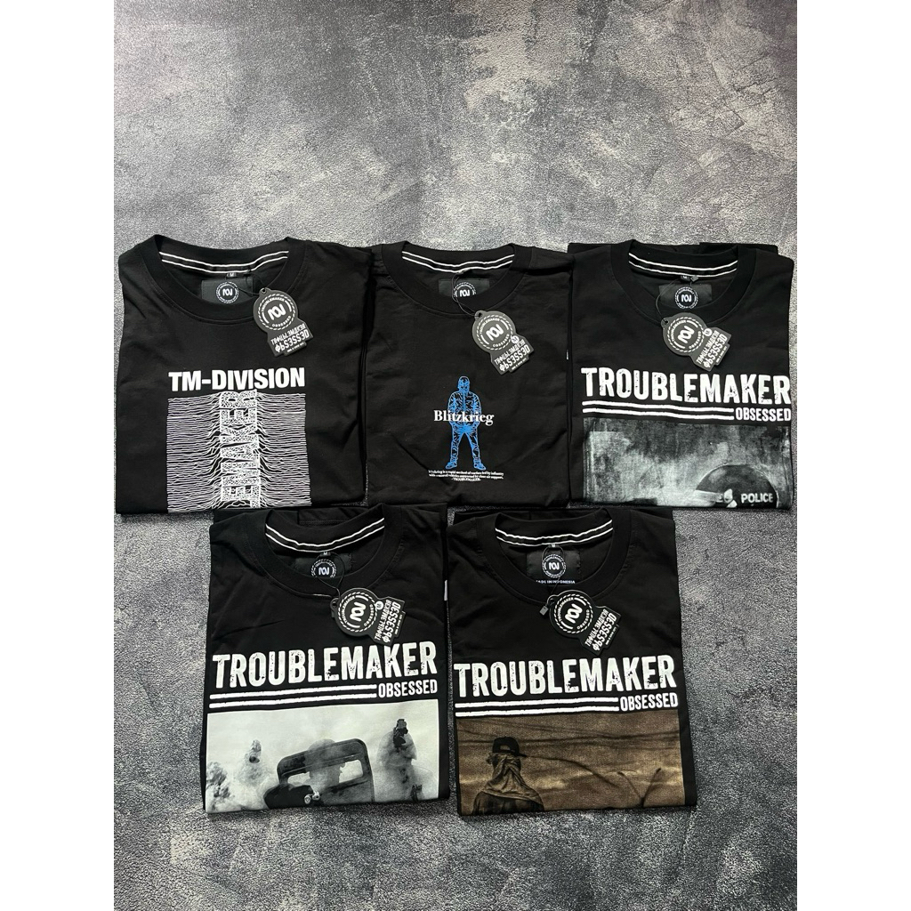 Tshirt Troublemaker Ukuran M