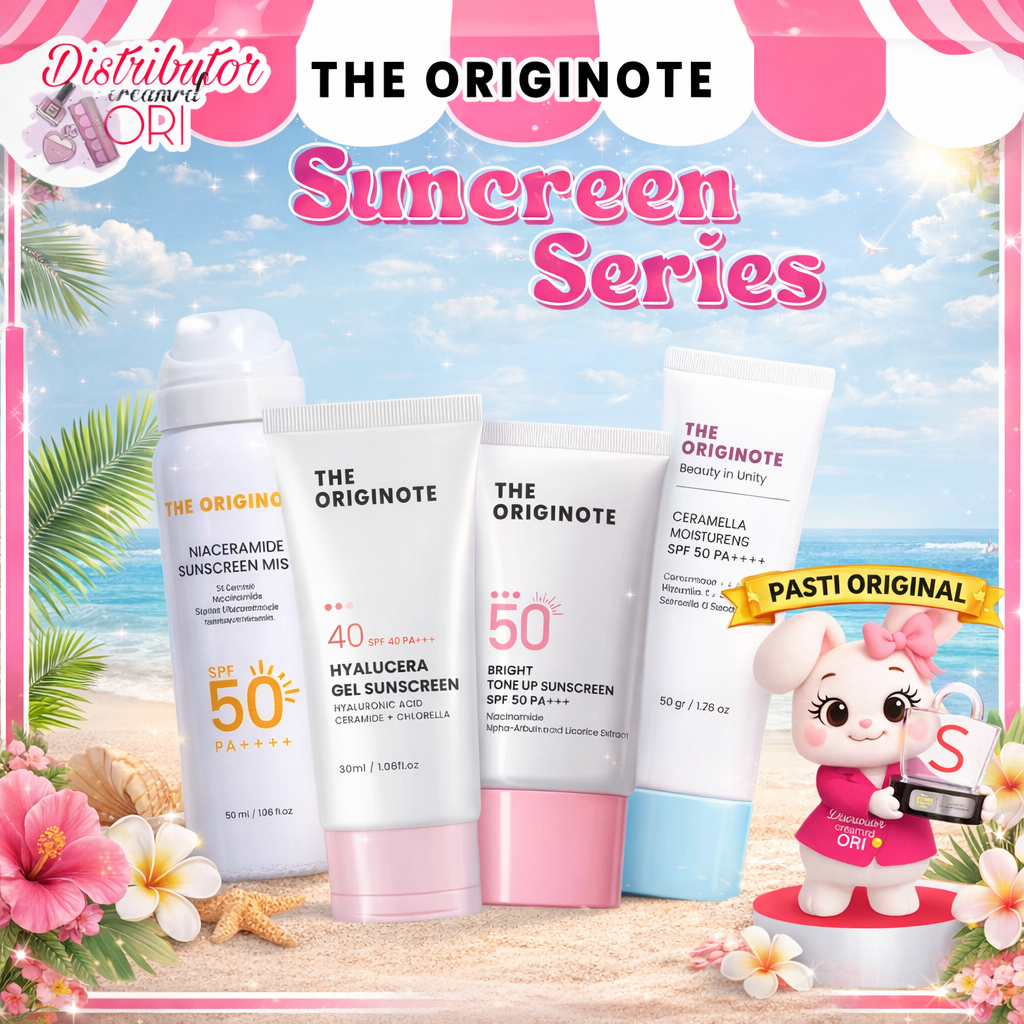 The Originote Ceramella Sunscreen SPF50 PA++++ Serum Sunscreen untuk Skin Barrier Protect Melindungi
