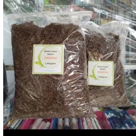 media tanam sekam fermentasi 1kg, media tanam subur- fermentasi ori