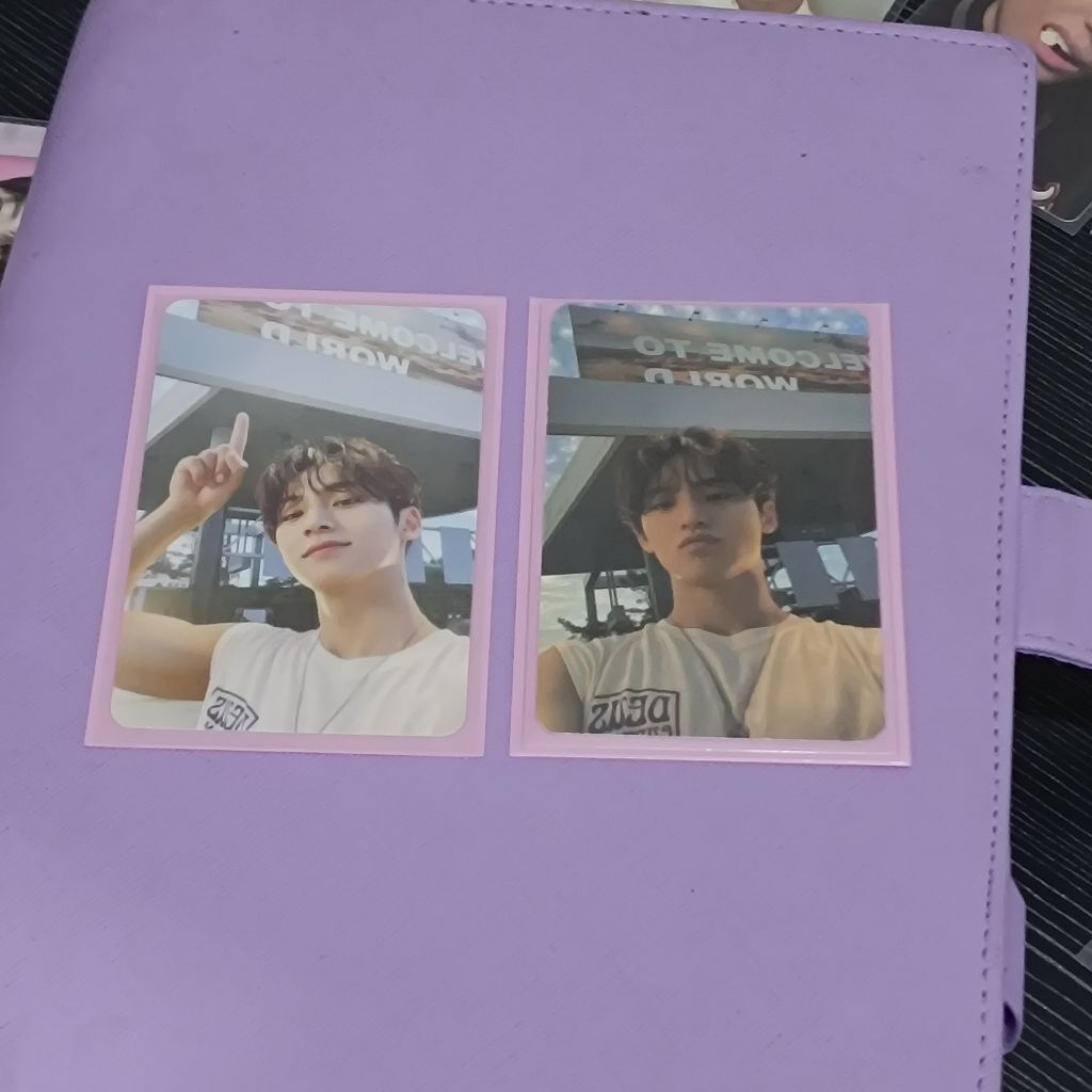 PC MINGYU DEUS LUCKY DRAW SOUNDWAVE SHOPEE FANSIGN PHOTOCARD OFFICIAL SEVENTEEN PC RARE LANGKA