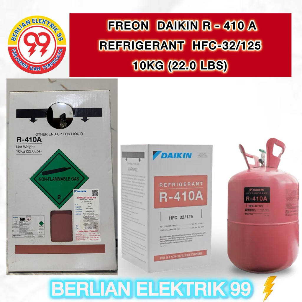 Freon ac daikin R410A