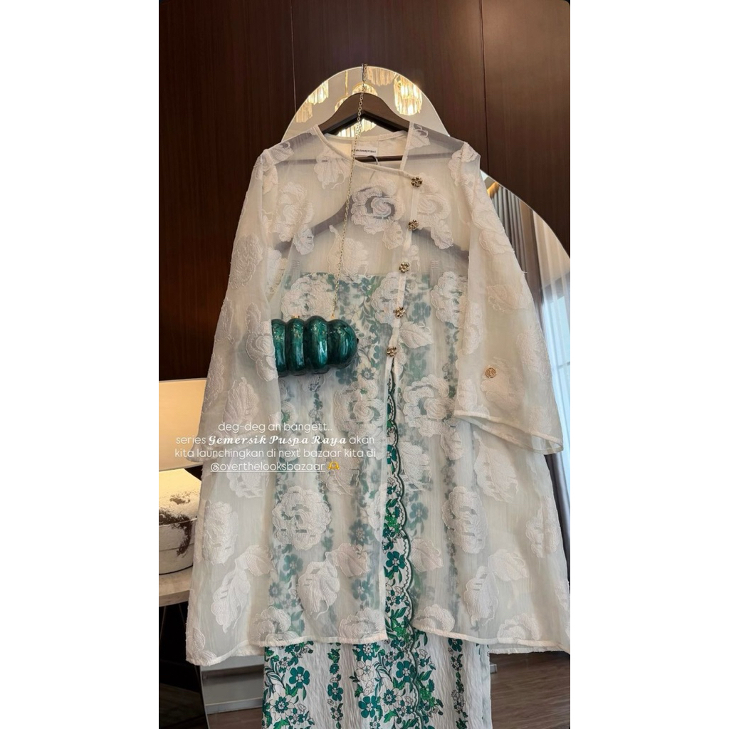 SASMAYA TUNIC BLOUSE By Intalicious LEMBUYANG SKRIT By Intalicious