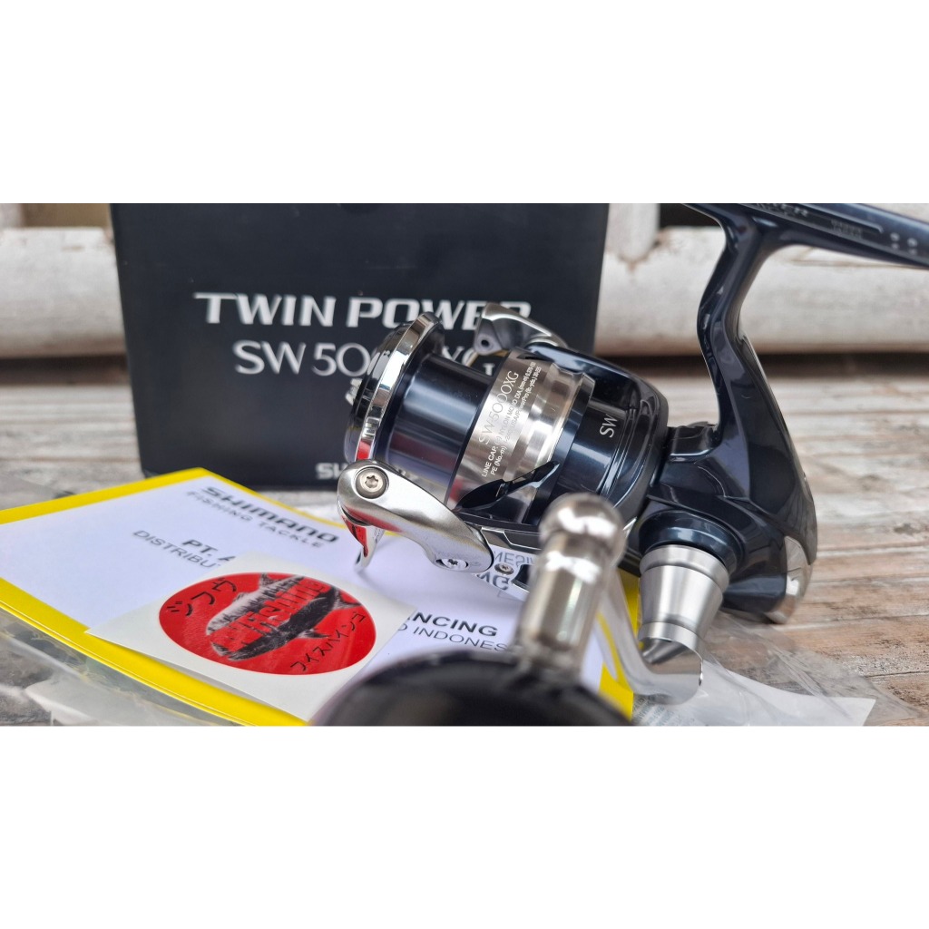 SECOND SPINNING REEL SHIMANO 21 TWIN POWER SW5000XG
