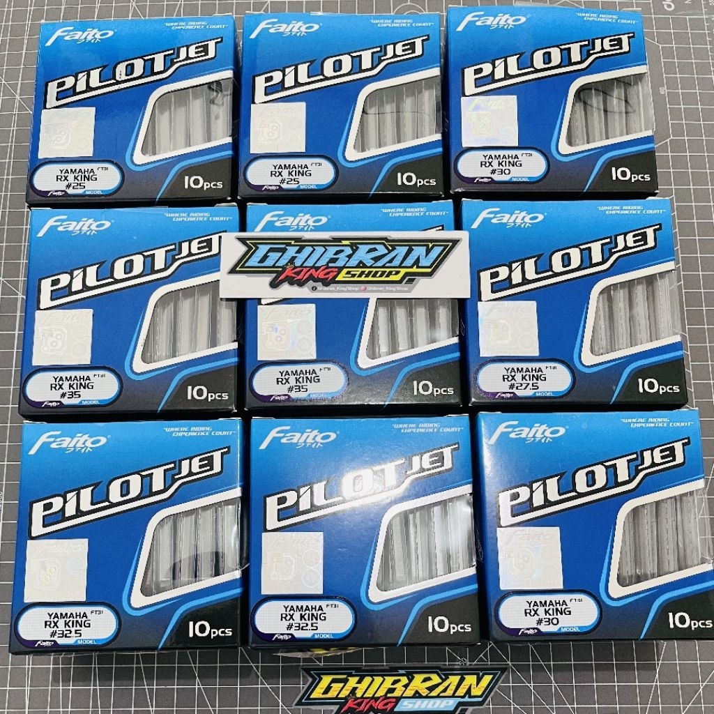 SPUYER PILOT JET FAITO RX KING / RXS / RXZ / SATRIA 2TAK / SCORPIO / BYSON / FIZ R ORIGINAL FAITO