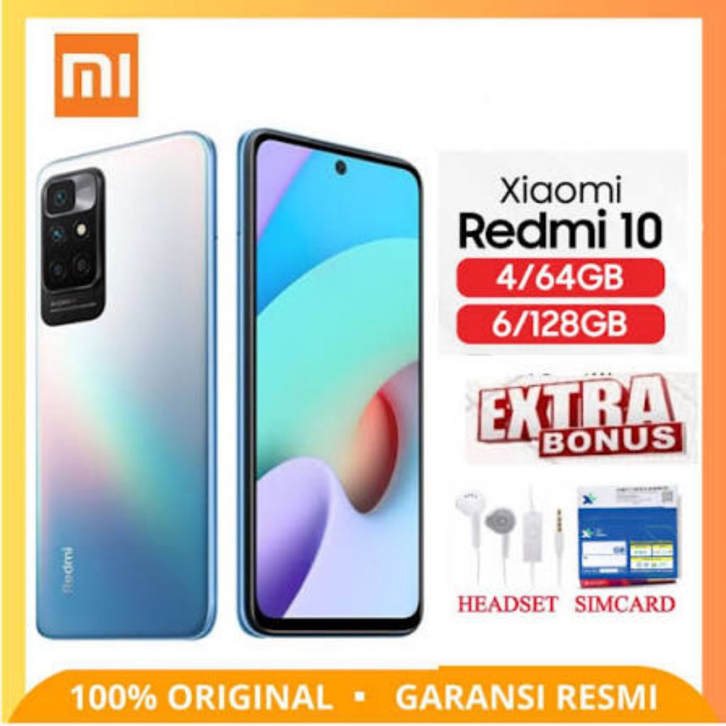 Redmi 10 Ram 4/64GB
