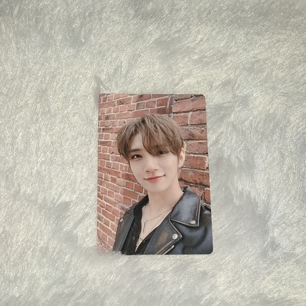 [ Photocard K-pop Joshua Seventeen ] Album an ode real ver leather jacket