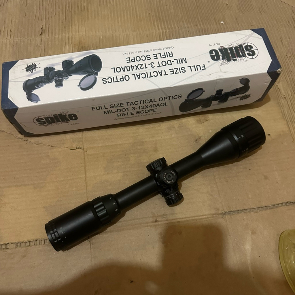 teleskop spike 3-12 40aol