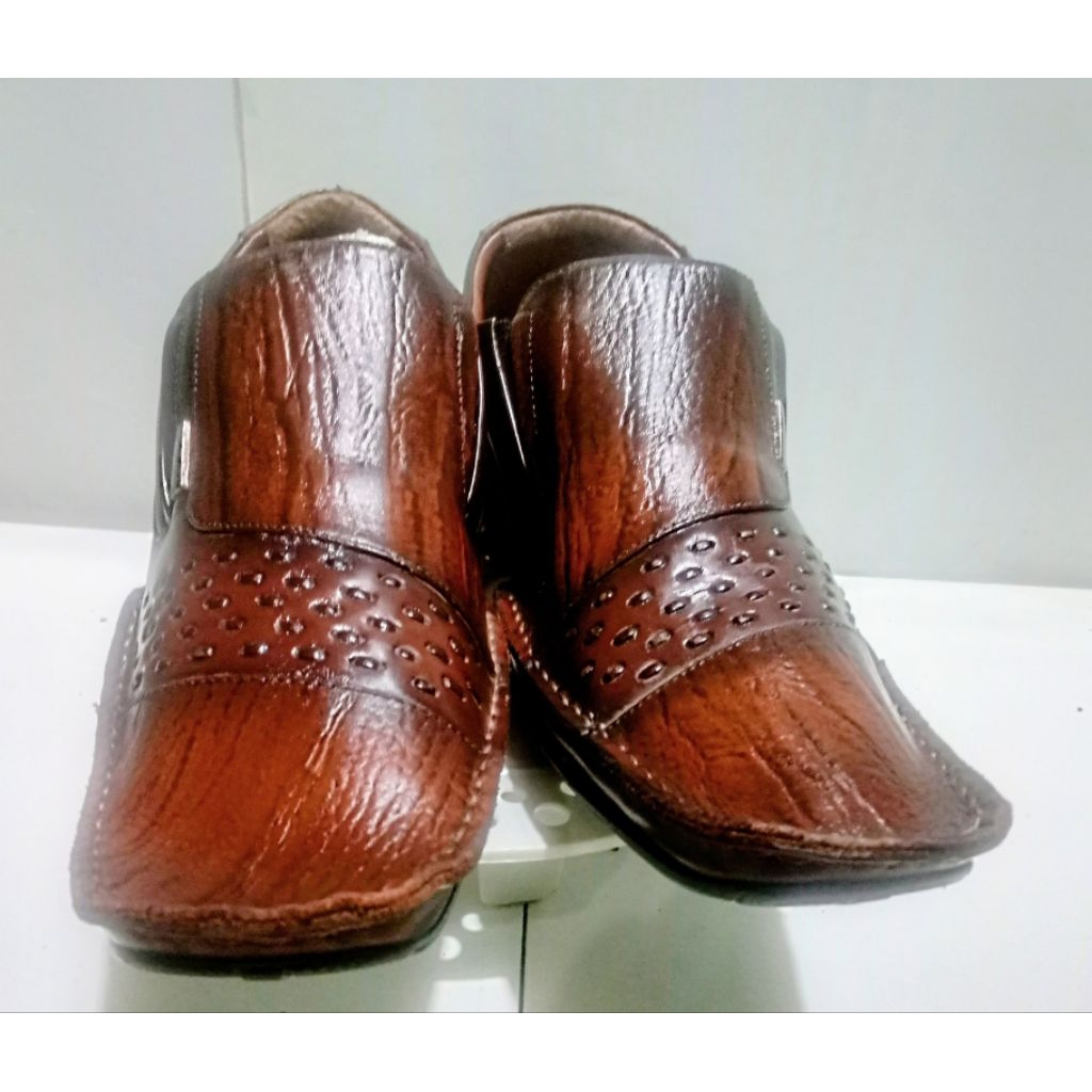 Bonia - Sepatu Pria Elegan Trend Keren Kekinian Casual Kulit Import Original