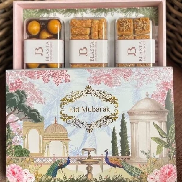 BLASTA Hampers 3A Kue Kering Idul Fitri  (Parsel Lebaran Premium Cookie)