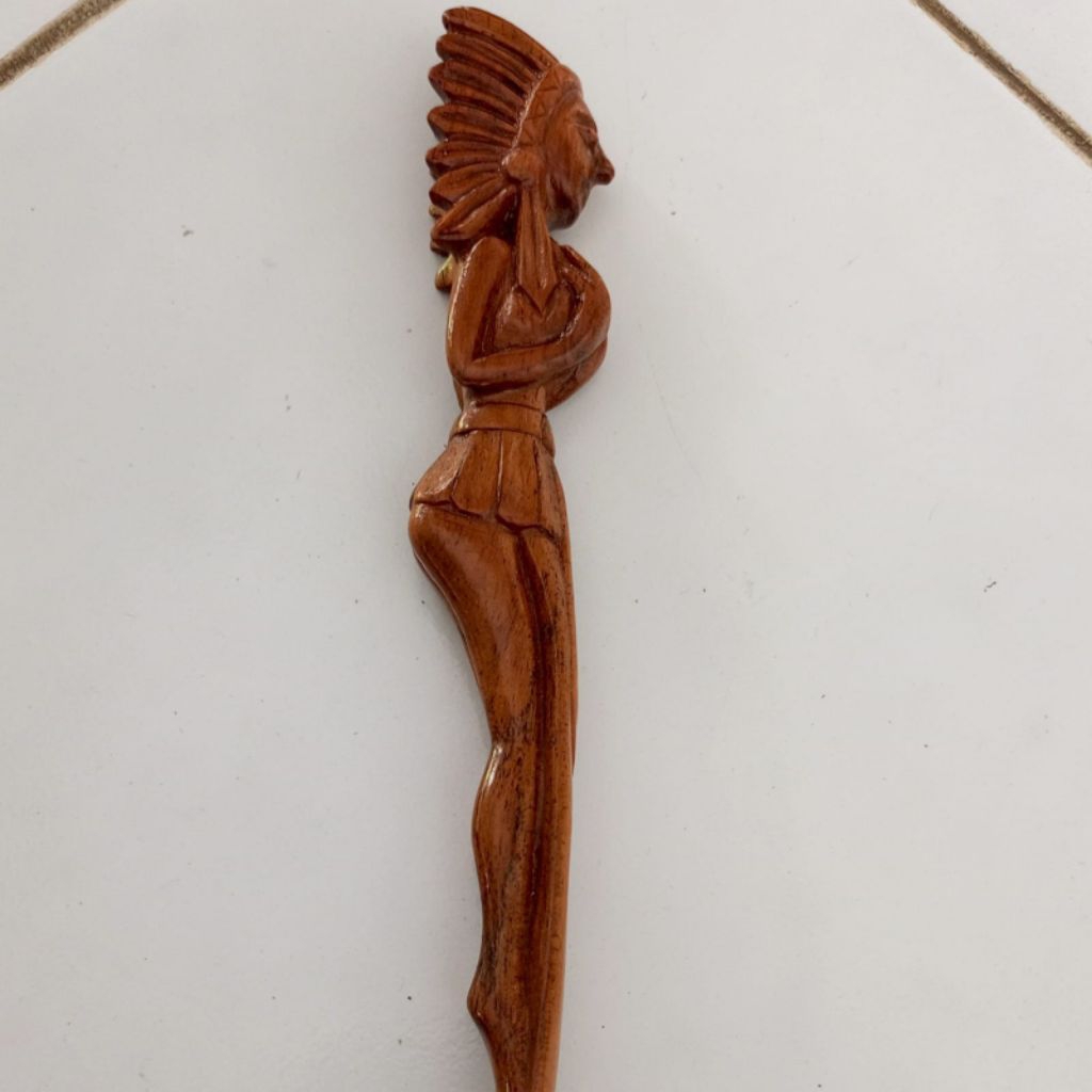 Gagang Ukir Joran Wader/Nilem Motif Suku