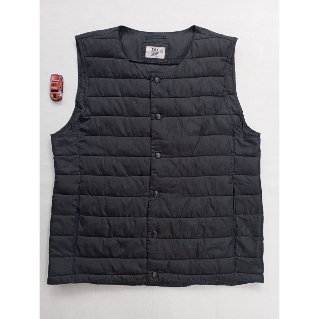 Vest Puffer Black Series T.B.C | Rompi Bulang | Rompi Bulu Angsa | Rompi Second | Rompi Motoran | Ro