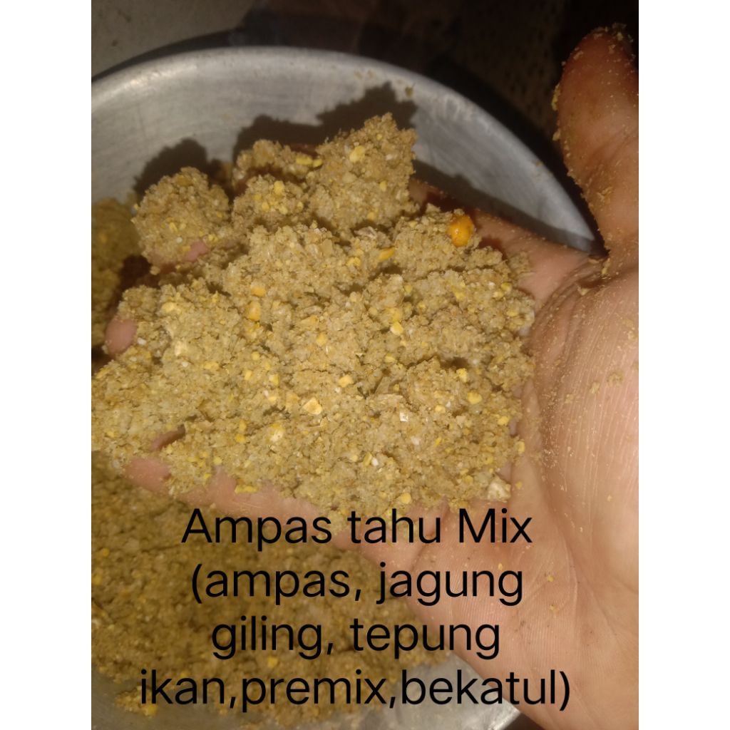 ampas tahu mix