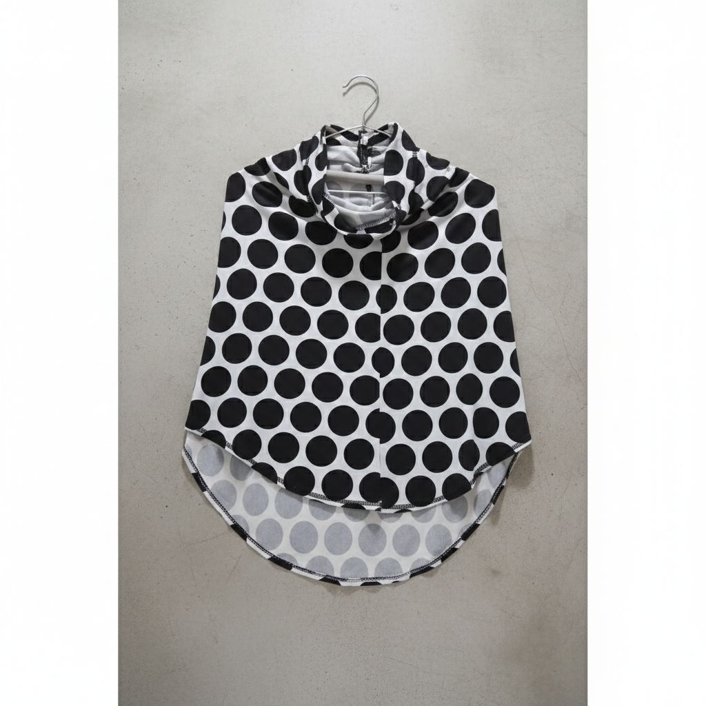 Inner Rok Polkadot / Manset Penutup Pantat - Sambungan Baju Muslimah