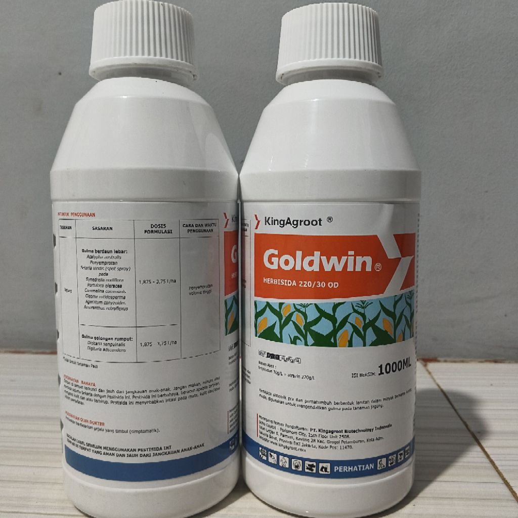 Herbisida Selektif Jagung - GOLDWIN 220/30 OD - Herbisida Pembasmi Gulma Lulangan - Selektif Jagung