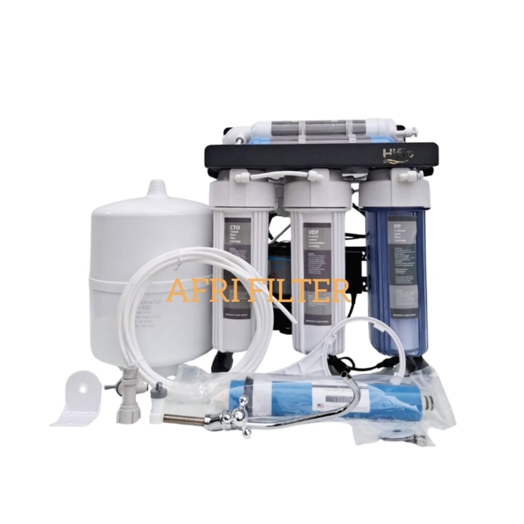 Mesin RO Hiflo 100 Gpd 6 Step / Mesin RO 100 gpd Standing Filter Air Minum