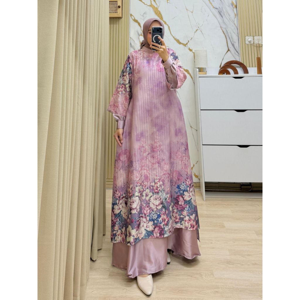 DRESS 2 LAPIS MATT FLORENZA JACQUARD LD 110 - 120 PB 140 ADEM DAN NYAMAN