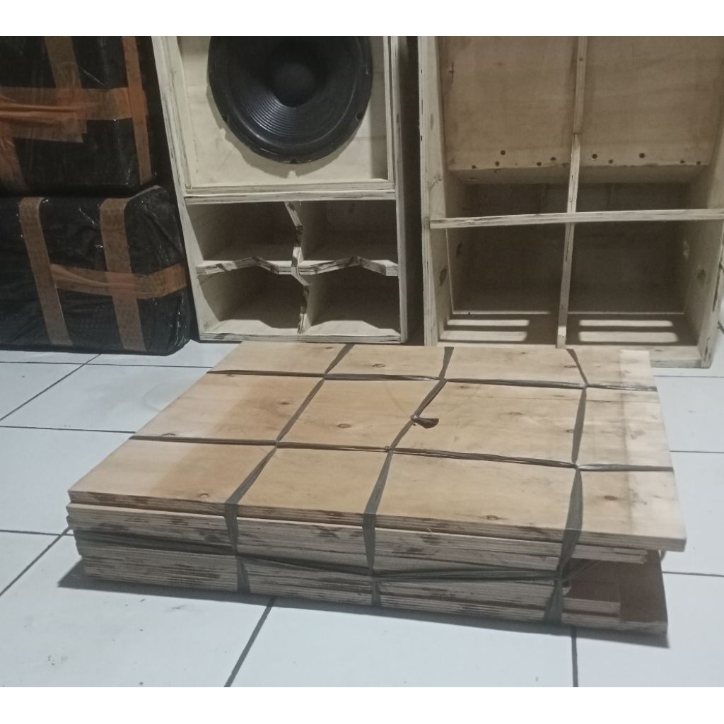 box salon speaker 12 inch potongan tinggal rakit lengkap
