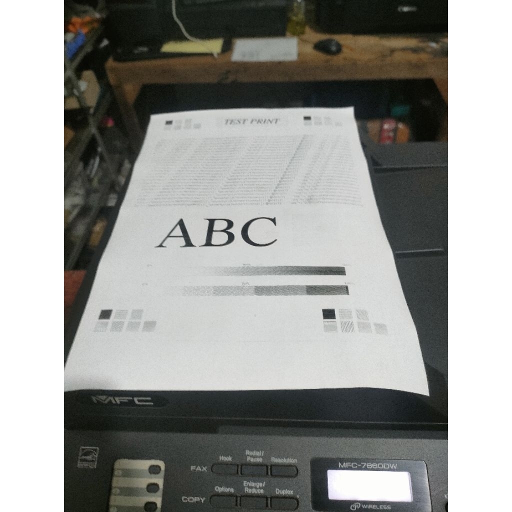 Foto copy mini merk brother MFC J 7860 Dw