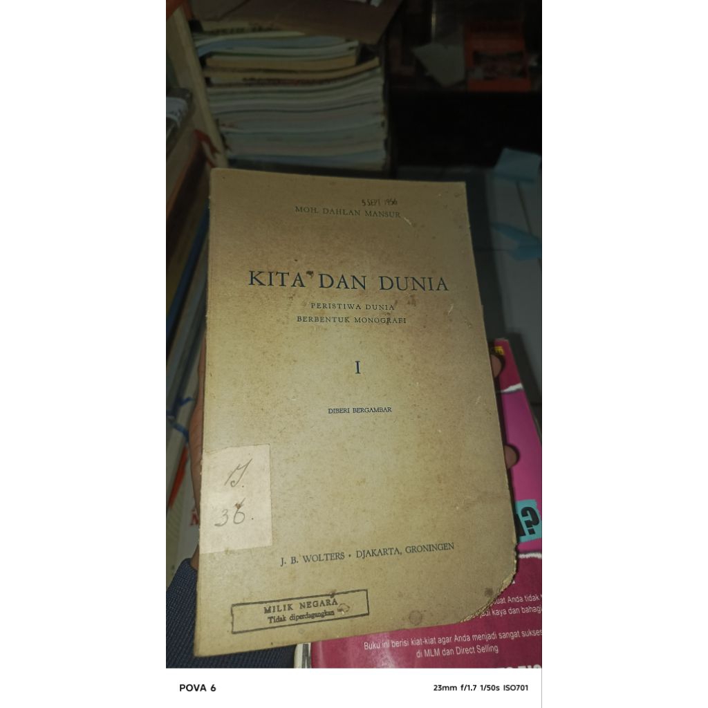 KITA DAN DUNIA PERISTIWA DUNIA BERBENTUK MONOGRAFI