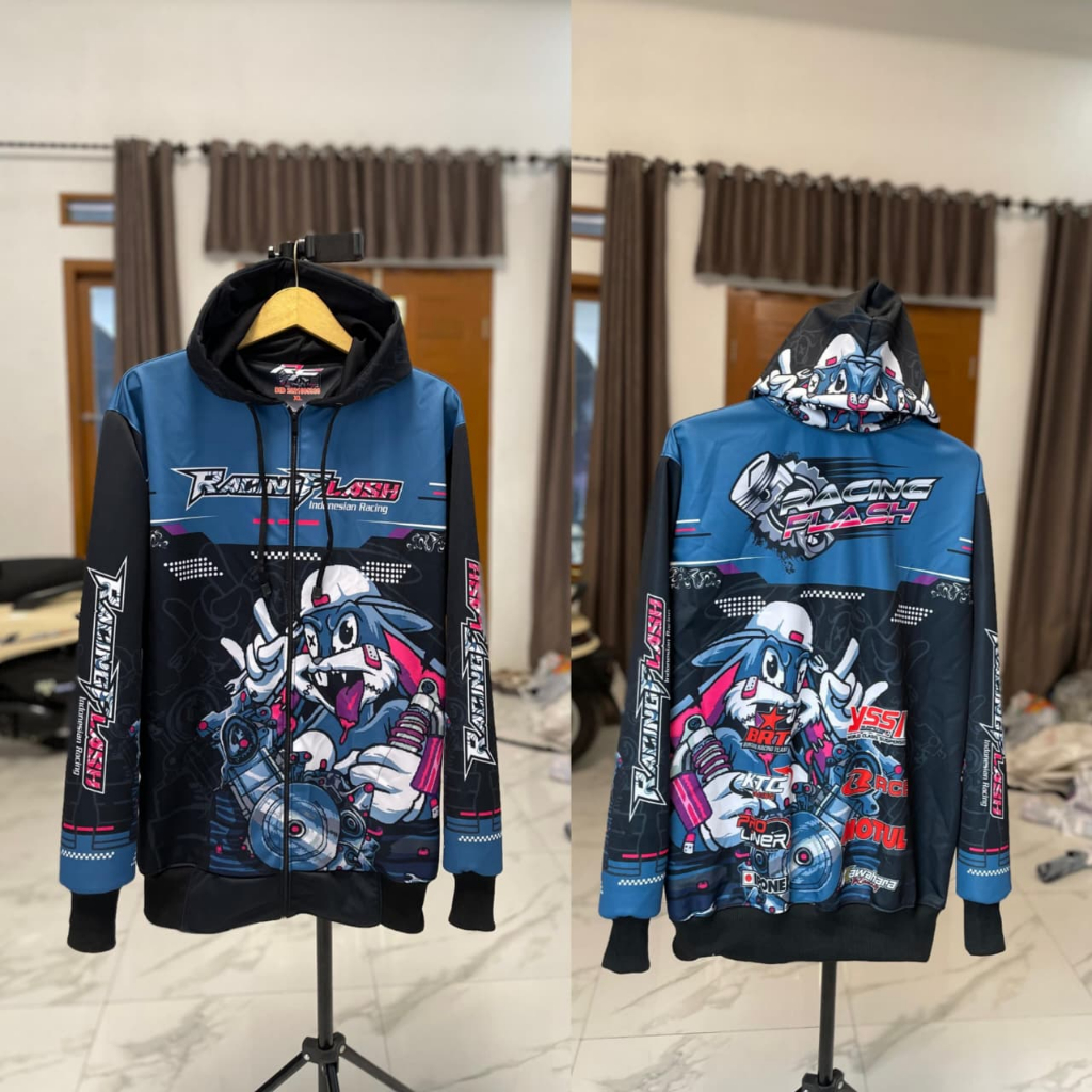JAKET RACING FLASH-JAKET RACING M L XL XXL