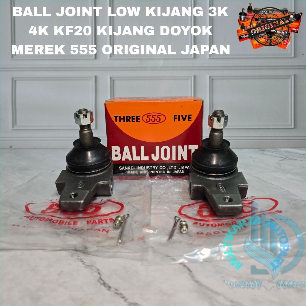 BALLJOINT BALL JOINT LOW KIJANG 3K 4K KF20 MEREK 555 ORIGINAL JAPAN
