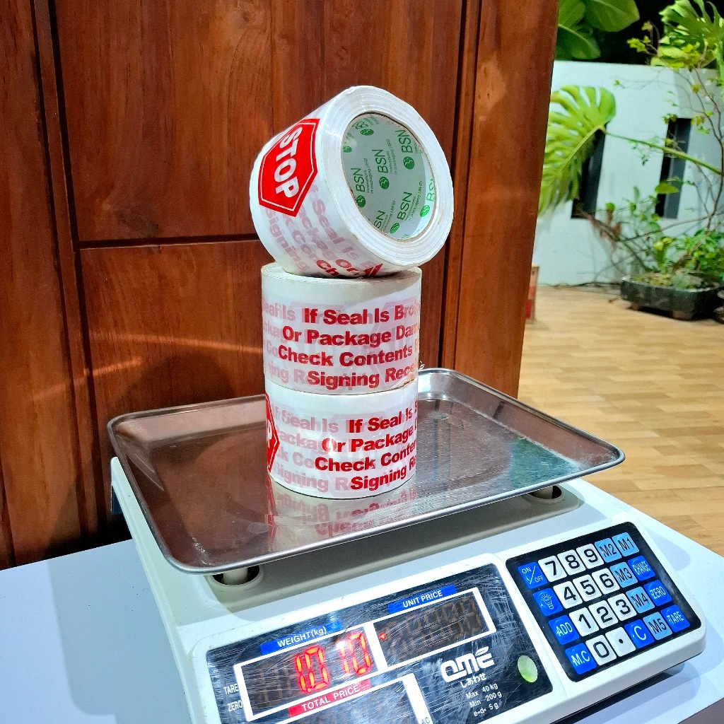 Lakban kiloan murah tebal dan lebar Lakban fragile