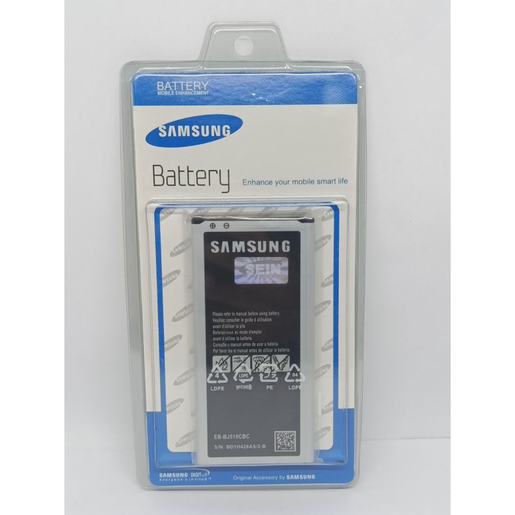 baterai BATRE kode EB-BJ510CBC HADPONE HP SAMSUNG Galaxy J5 2016 ORIGINAL