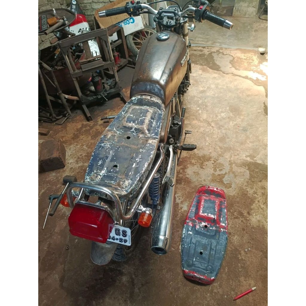 Plat jok papan jok alas jok cb k5 cb cg cb cgn besi presisi