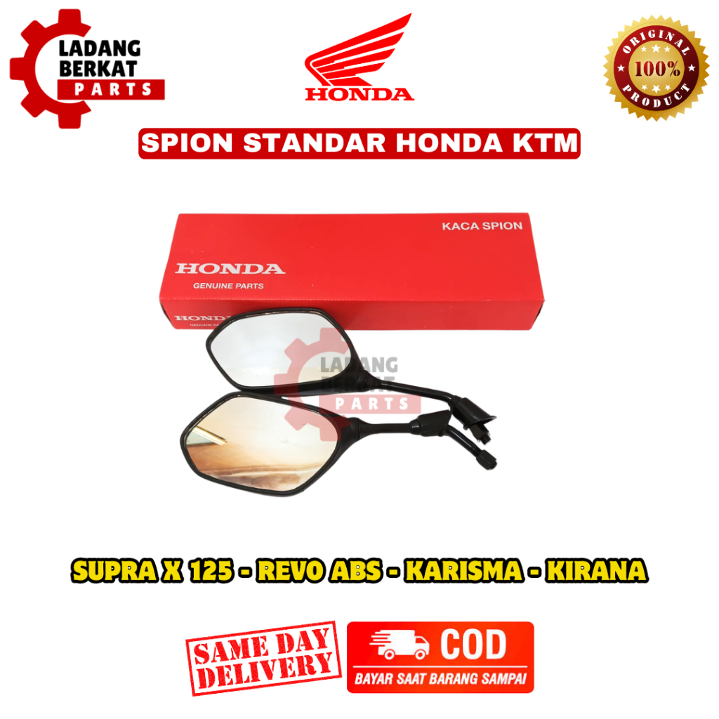 SPION STANDAR ORIGINAL HONDA KTM | MOTOR SUPRA X 125, REVO ABS, KARISMA, KIRANA
