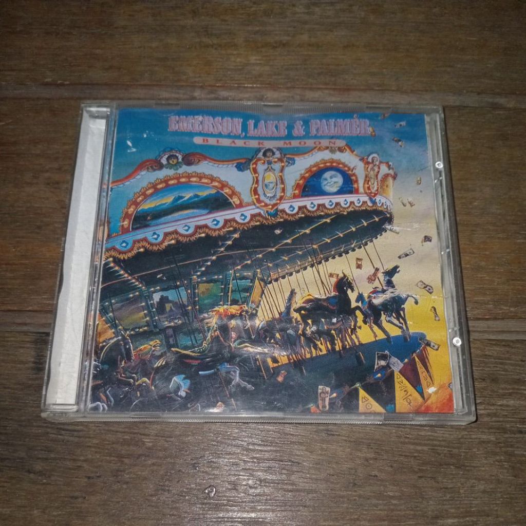 CD Import Emerson Lake & Palmer Black Moon/1992 victory music
