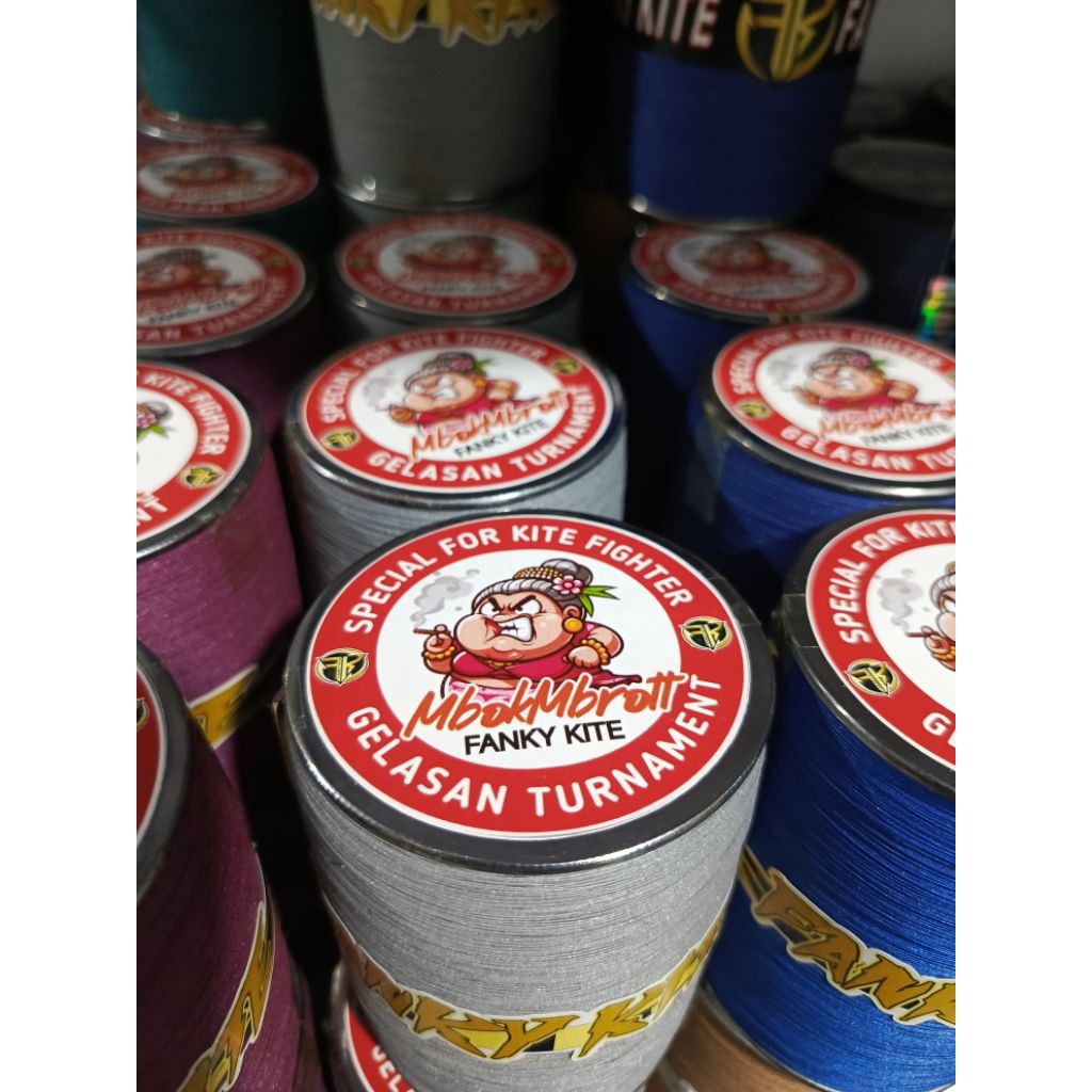 GELASAN MBOKMBROTT MATOT PUTIH ORI 0.23 6000 YARD