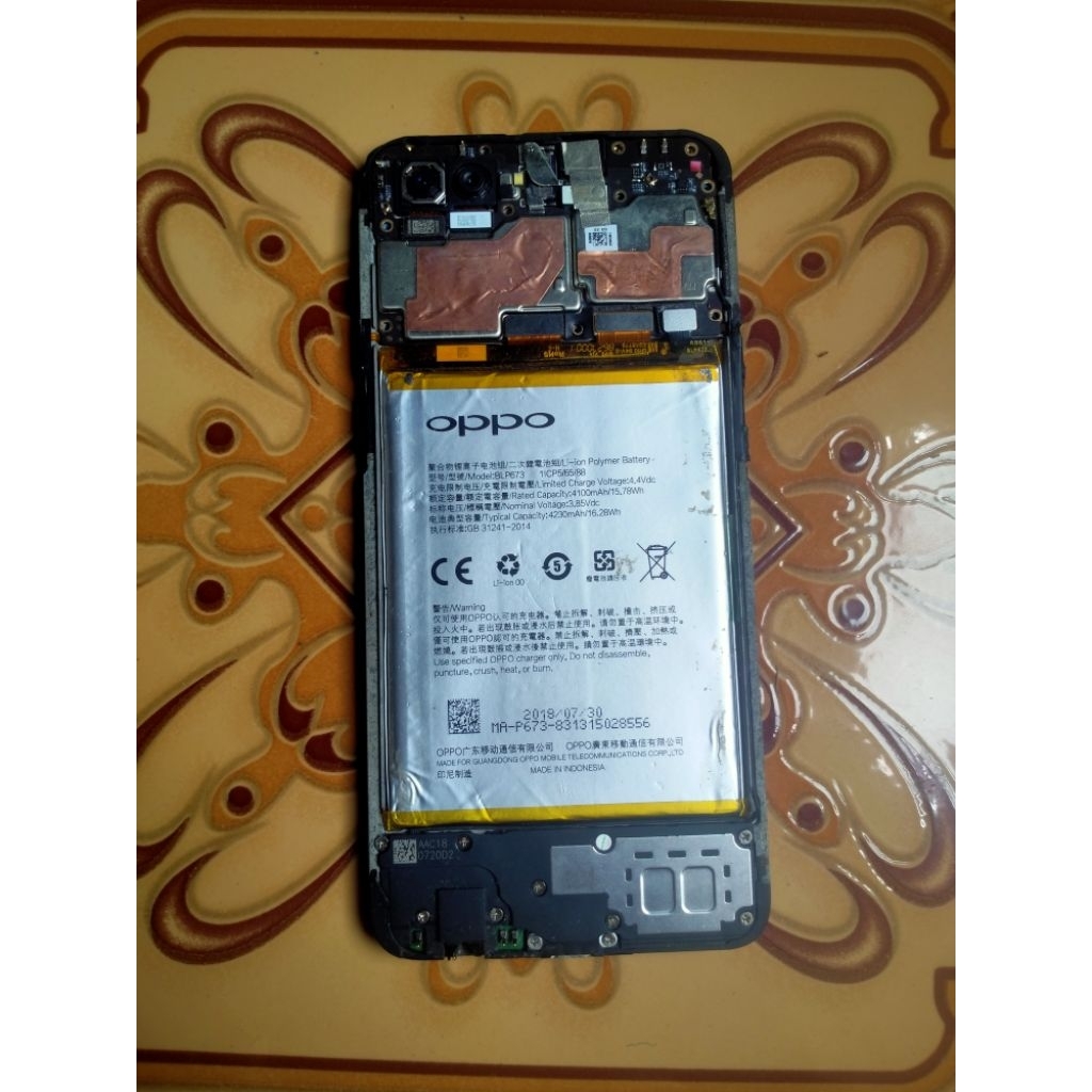 Mesin oppo a3s normal