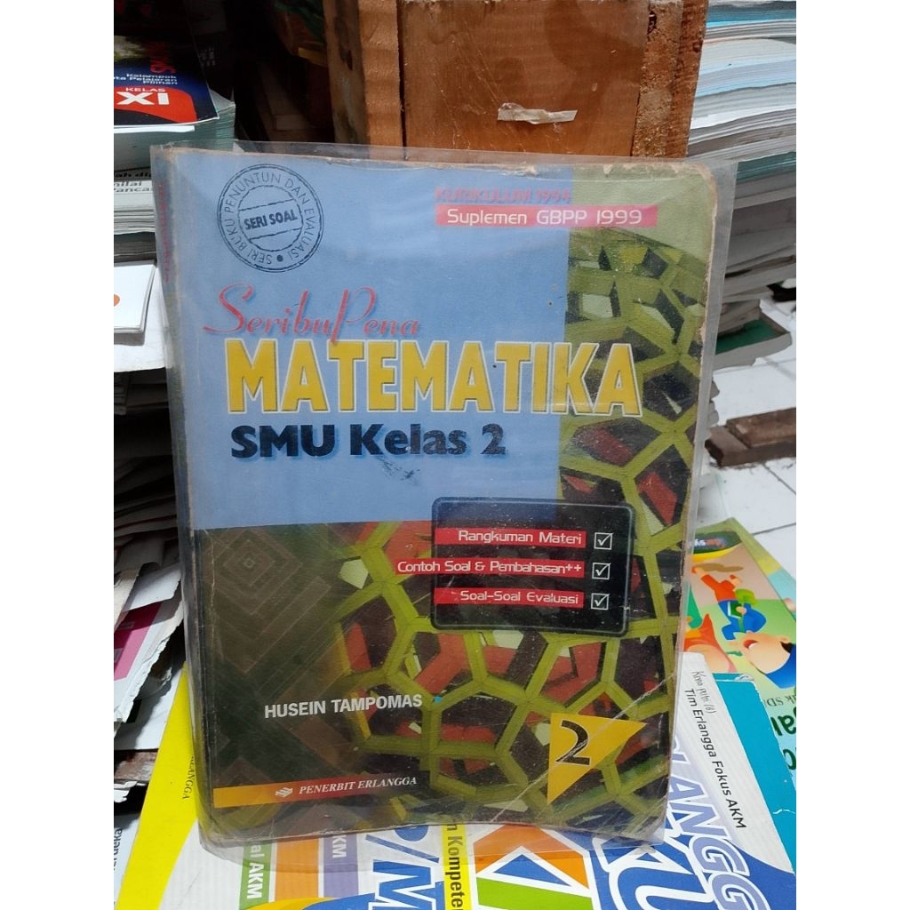 buku Matematika untuk SMU kelas 2 Kurikulum 1994