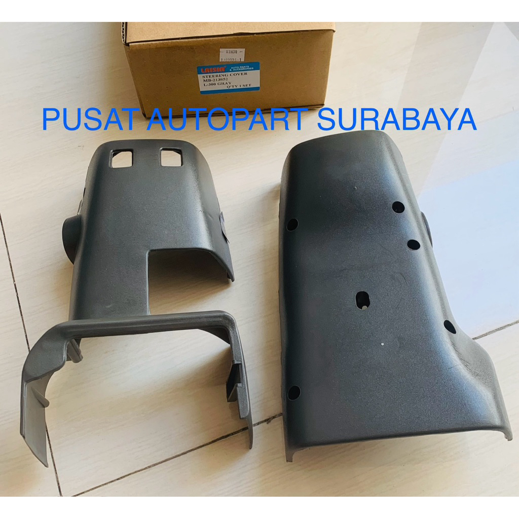 Cover Stir Tutup Bawah Box Stir Mitsubishi L-300 Bensin & L-300 Diesel Abu-Abu Merek Laisin Asli