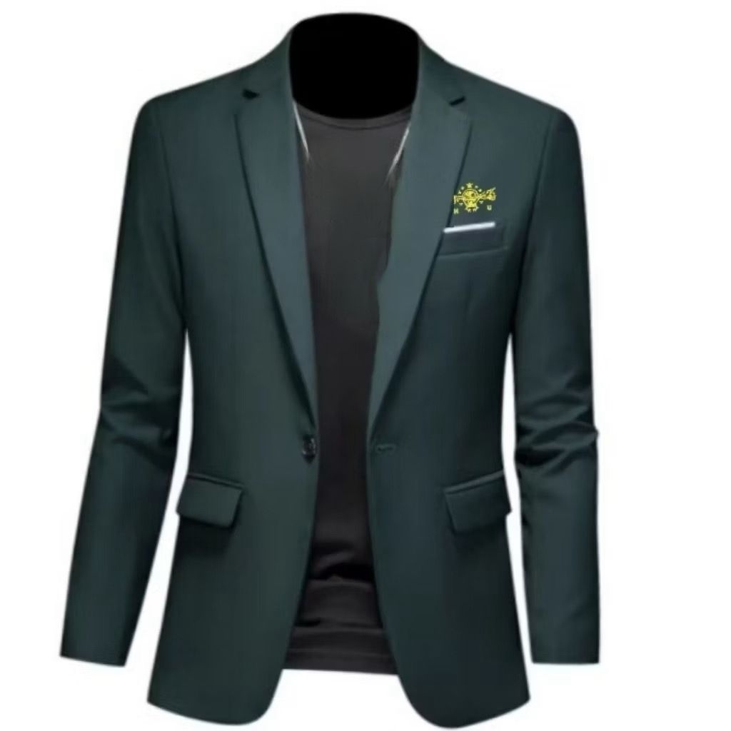 Jas Blazer Pria NU / Blazer Organisasi Pesantren Hijau Botol