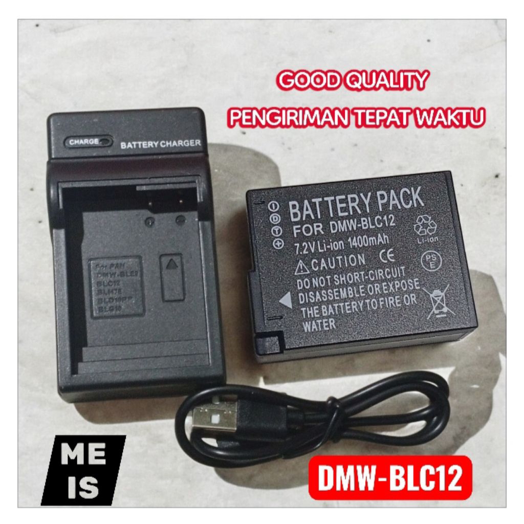 Charger & Baterai Lumix DMC FZH1 FZ200 FZ300 FZ330 FZ2000 FZ2500 FZ1000 FZ1000ii - Casan Batre