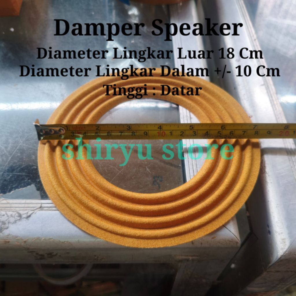 Damper Speaker 18 Inch 18" Diameter 18cm Coil 4 Inch Impor
