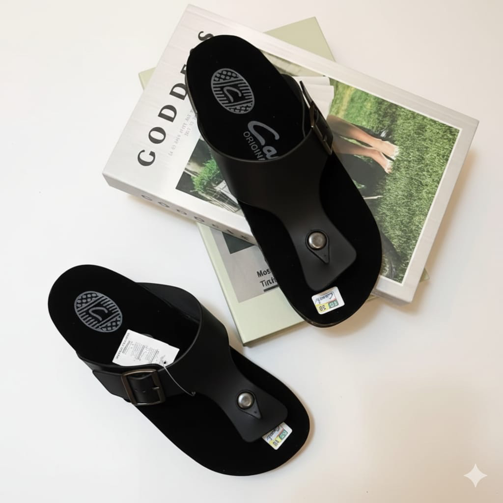 Sandal carvil kulit / Sandal kulit pria / Sandal pria / Sandal pria terbaik