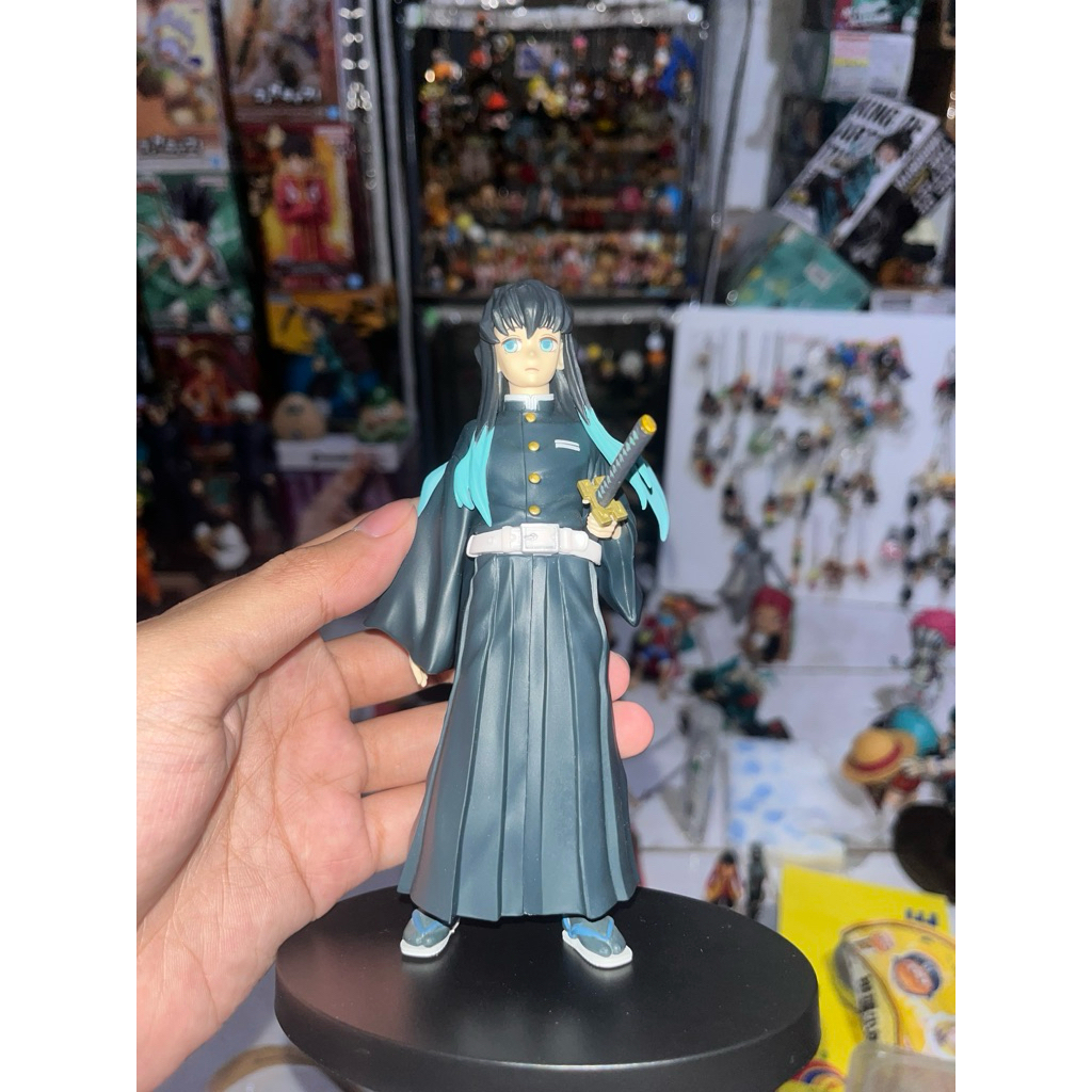 merch anime kimetsu no yaiba demon slayer muichiro obanai nezuko tanjiro douma zenitsu babi figure m