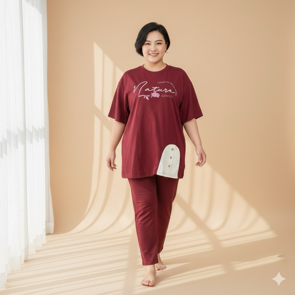 Jumbo Cp Sielie Fashion - Baju Tidur Sielie