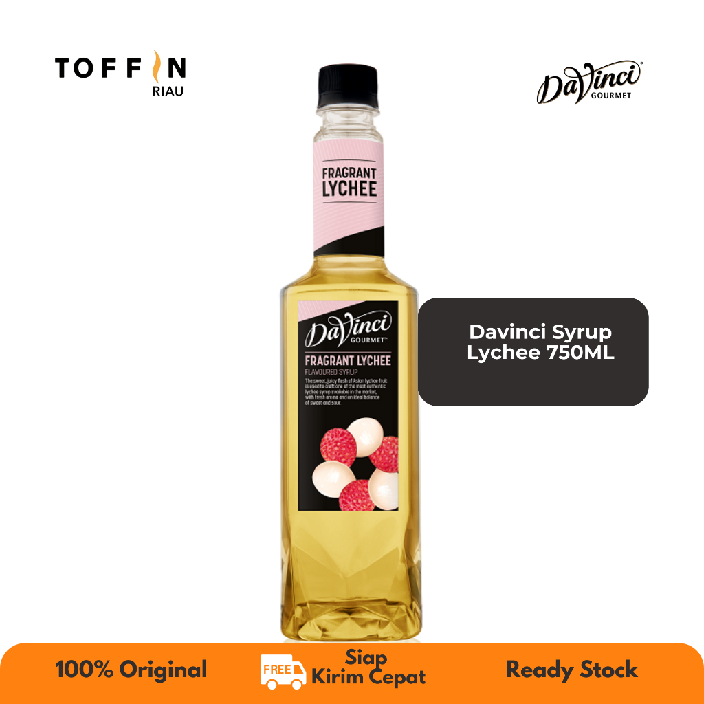 Davinci Syrup Fragrant Lychee 750ML