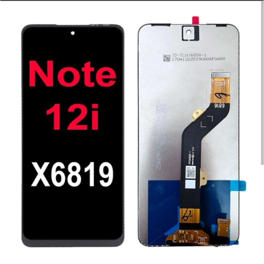 LCD infinix NOTE 12i / x6819