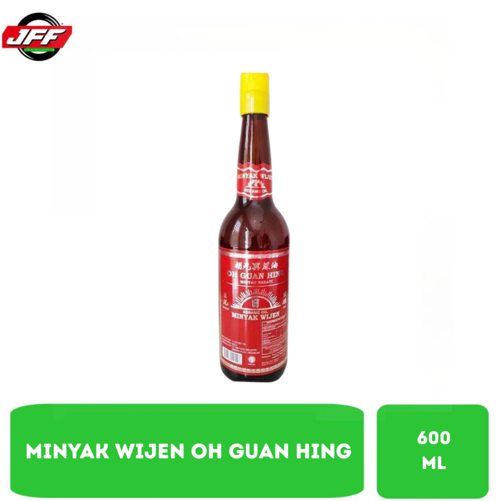Minyak Wijen Oh Guan Hing 600ml - Aroma Lembut, Halal, Aroma Wijen Asli