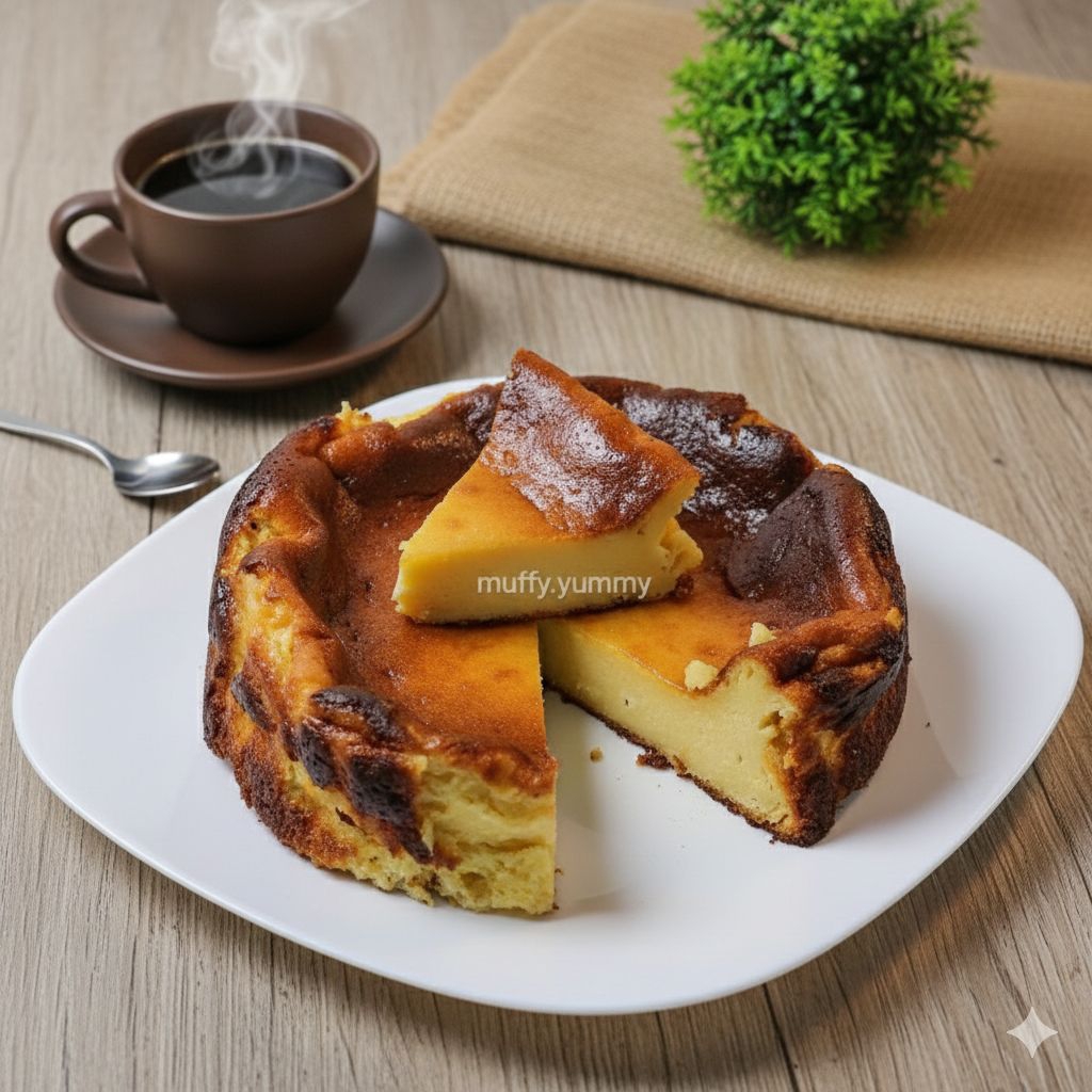 Basque Burnt Cheesecake Diameter 10 cm Original Basque Cheesecake Cheese Cake Ciskek